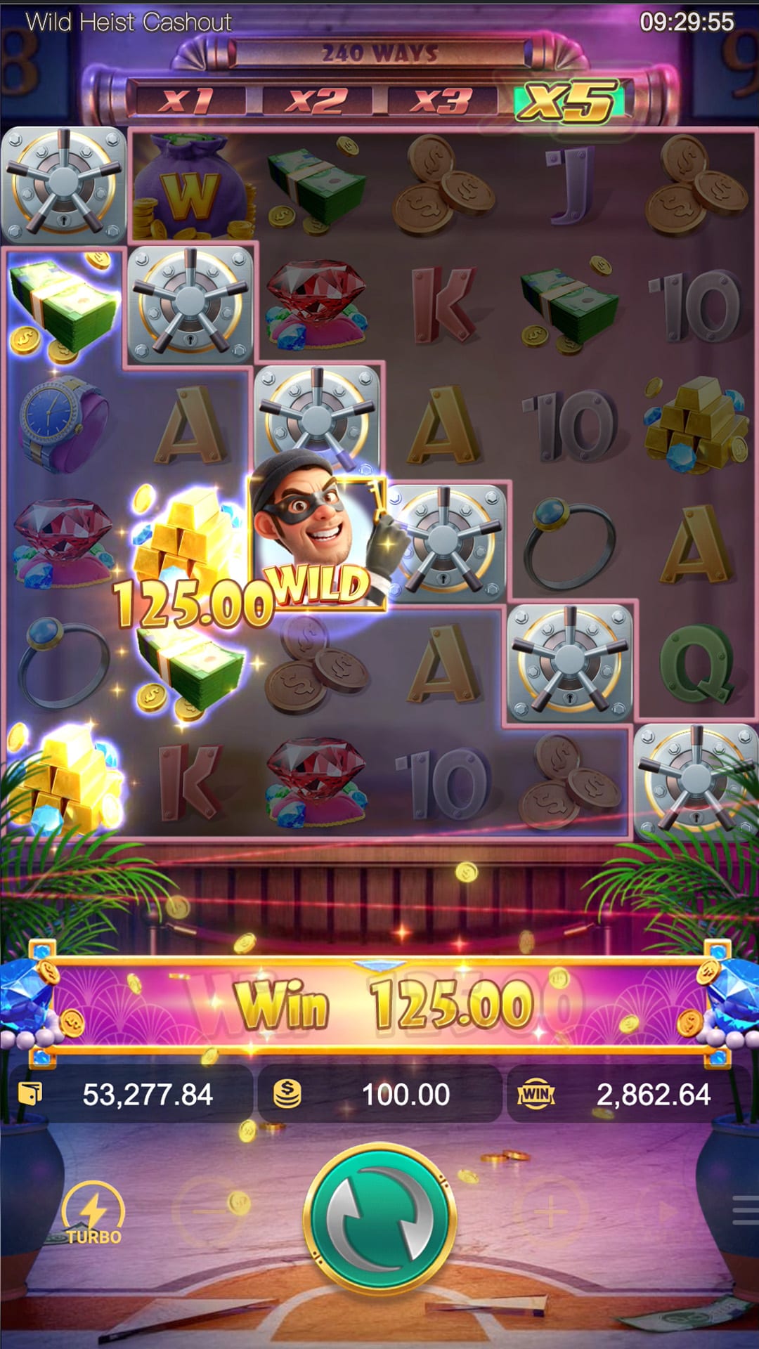 ทดลองเล่น Wild Heist Cashout เกมการปล้นสุดมันส์ สล็อตแตกง่าย 20 สล็อตโจร_multiplier