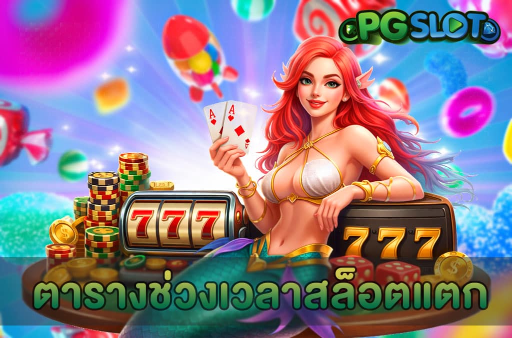 ตารางช่วงเวลาสล็อตแตก