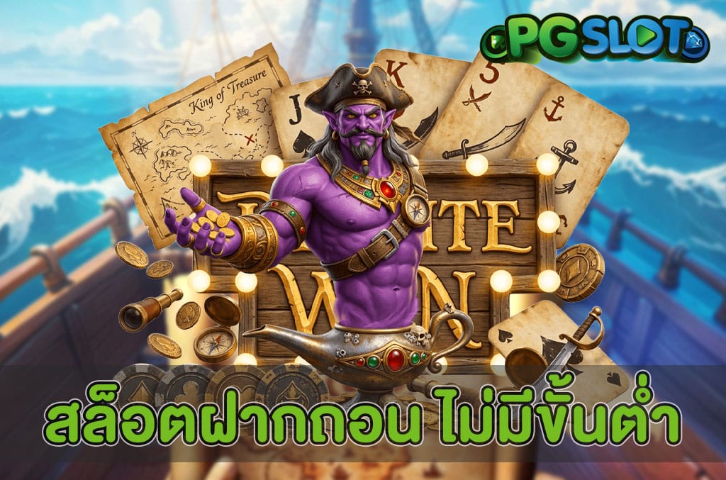 สล็อตฝากถอน ไม่มีขั้นต่ำ
